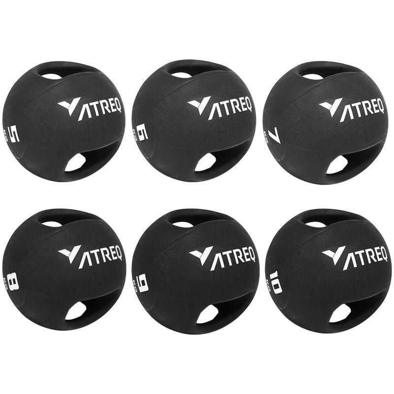 ATREQ Double Grip Medicine Balls