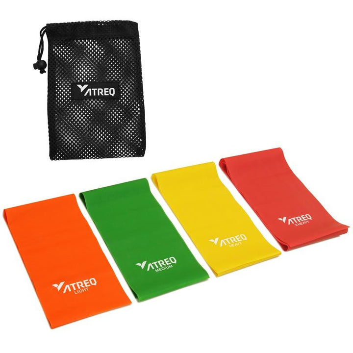 ATREQ Flat Resistance Band Set 4