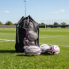 Nero Navy/Pink Trainer Rugby Ball