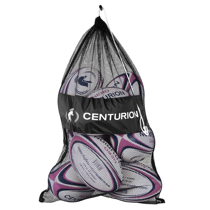 Nero Navy/Pink Trainer Rugby Ball