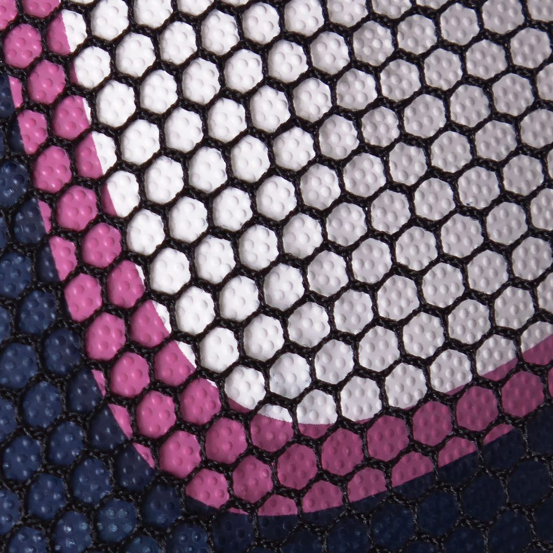 Nero Navy/Pink Trainer Rugby Ball