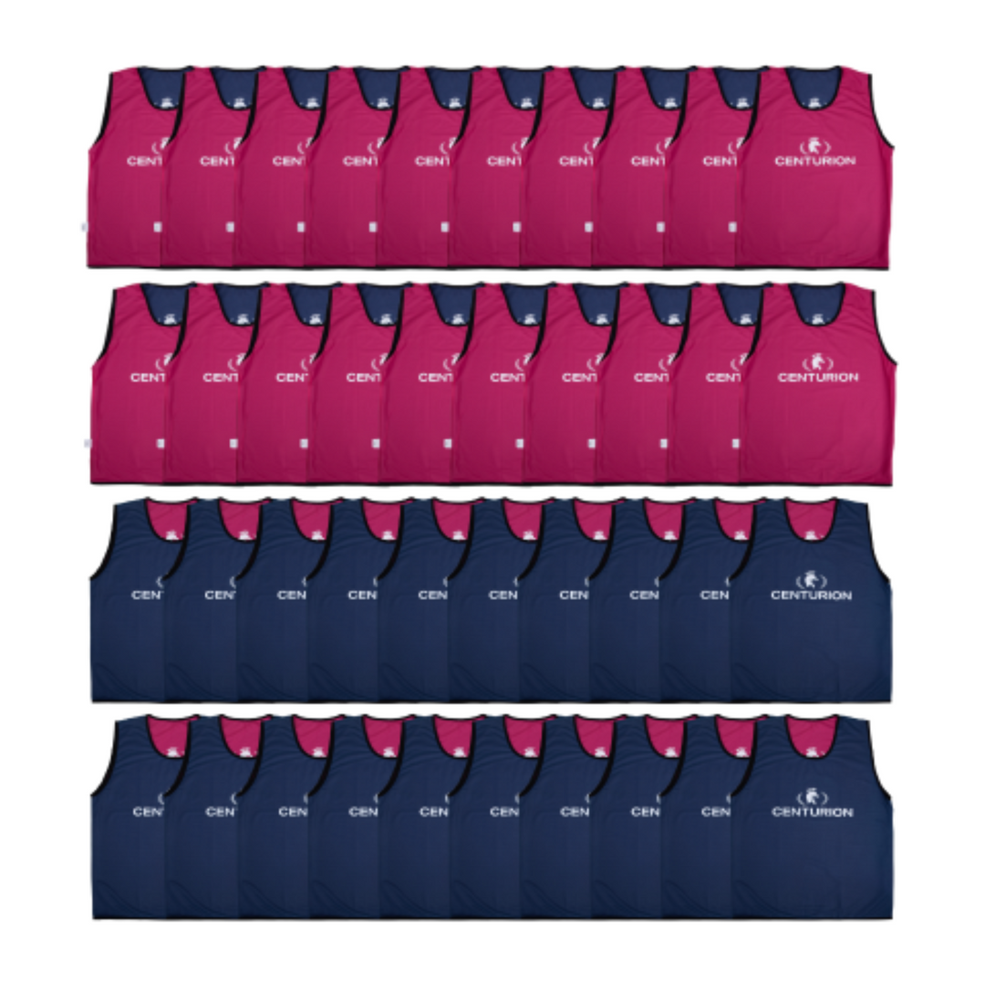 Centurion Rugby Pro Reversible Training Bib Navy/Pink