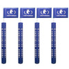 Centurion Corner Pole Protectors + Flags Set