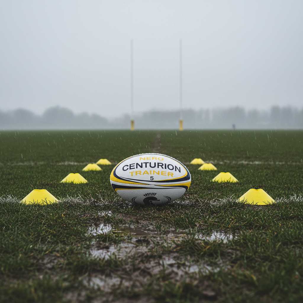 Nero Trainer Rugby Ball