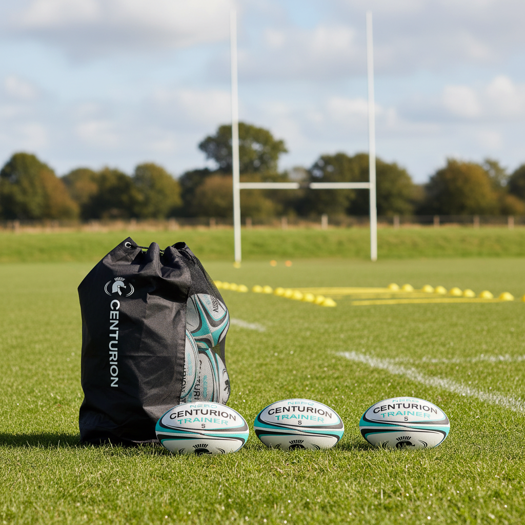Nero Aqua Trainer Rugby Ball