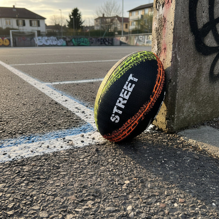 Centurion Neon Street Rugby Ball & Pump
