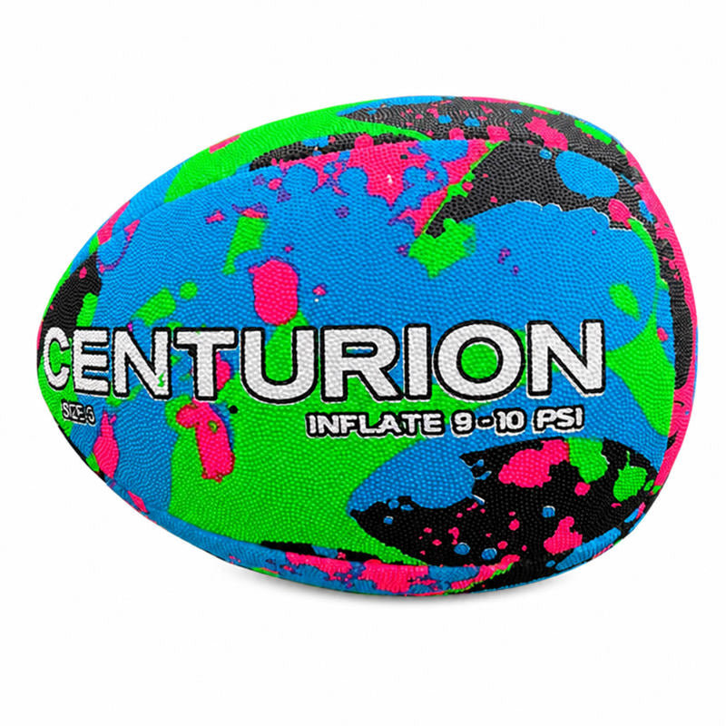 Centurion Neon Splash Rebound Rugby Ball