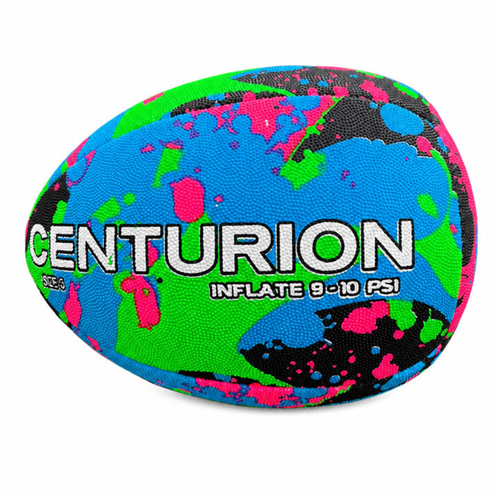 Centurion Neon Splash Rebound Rugby Ball