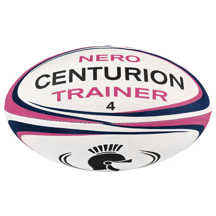 Nero Navy/Pink Trainer Rugby Ball
