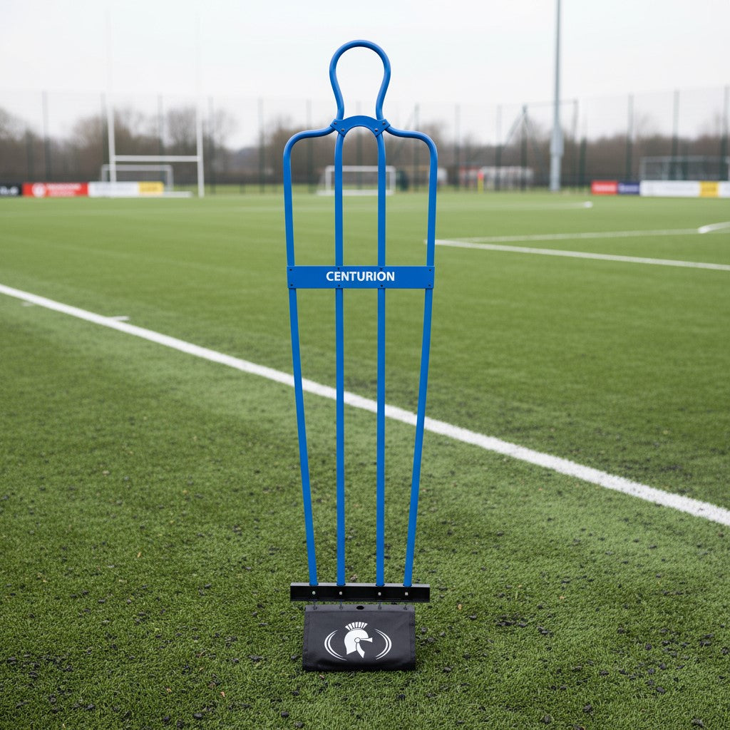Rugby Training Mannequin and Rubber Base