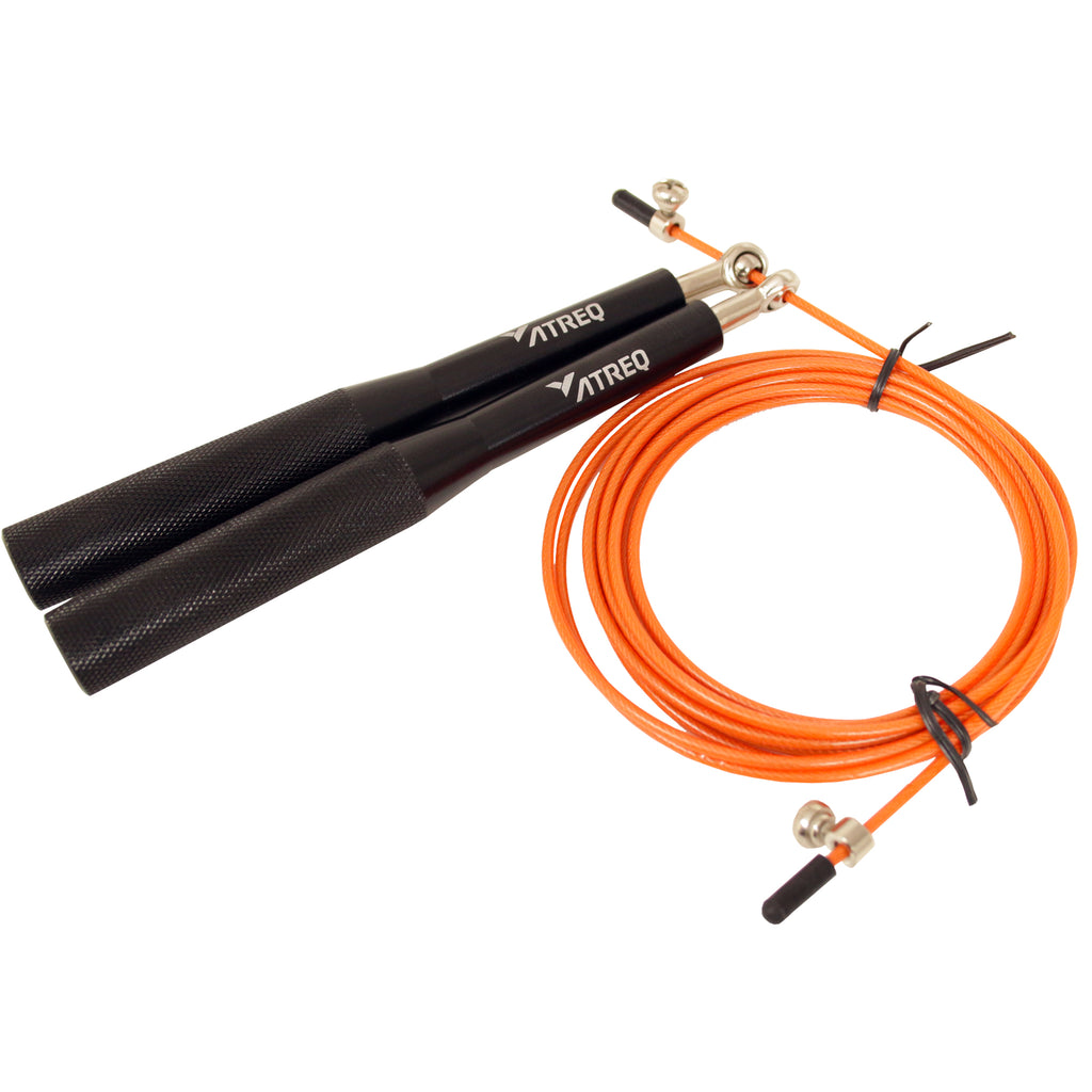 Wire outlet jump rope